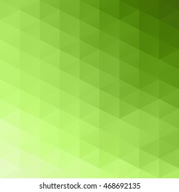 Green Grid Mosaic Background, Creative Design Templates