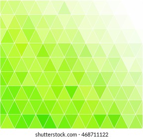 Green Grid Mosaic Background, Creative Design Templates