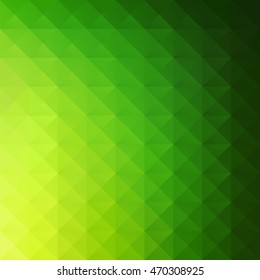 Green Grid Mosaic Background, Creative Design Templates
