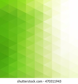 Green Grid Mosaic Background, Creative Design Templates