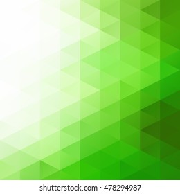 Green Grid Mosaic Background, Creative Design Templates