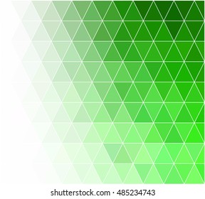 Green Grid Mosaic Background, Creative Design Templates