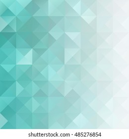 Green Grid Mosaic Background, Creative Design Templates
