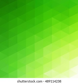 Green Grid Mosaic Background, Creative Design Templates