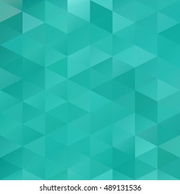 Green Grid Mosaic Background, Creative Design Templates
