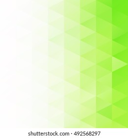 Green Grid Mosaic Background, Creative Design Templates