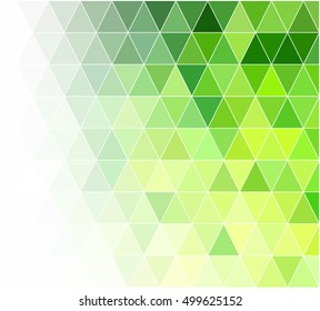 Green Grid Mosaic Background, Creative Design Templates
