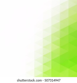 Green Grid Mosaic Background, Creative Design Templates