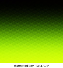 Green Grid Mosaic Background, Creative Design Templates