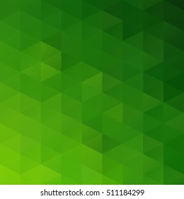 Green Grid Mosaic Background, Creative Design Templates