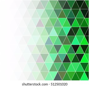 Green Grid Mosaic Background, Creative Design Templates