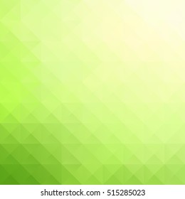 Green Grid Mosaic Background, Creative Design Templates