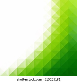 Green Grid Mosaic Background, Creative Design Templates