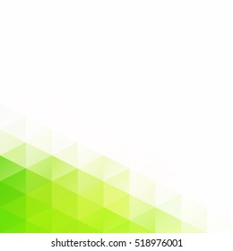 Green Grid Mosaic Background, Creative Design Templates