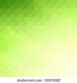 Fondo de mosaico de cuadrícula verde, plantillas de diseño creativo
