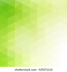 Green Grid Mosaic Background, Creative Design Templates