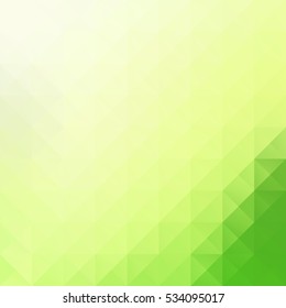 Green Grid Mosaic Background, Creative Design Templates