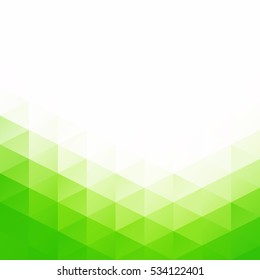 Green Grid Mosaic Background, Creative Design Templates