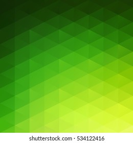Green Grid Mosaic Background, Creative Design Templates