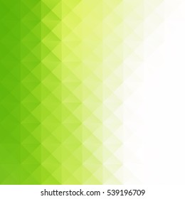 Green Grid Mosaic Background, Creative Design Templates