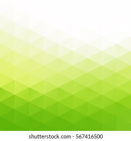 Green Grid Mosaic Background, Creative Design Templates