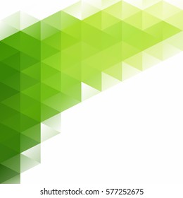 Green Grid Mosaic Background, Creative Design Templates