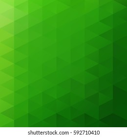 Green Grid Mosaic Background, Creative Design Templates