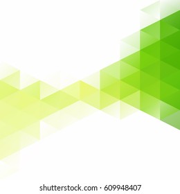 Green Grid Mosaic Background, Creative Design Templates