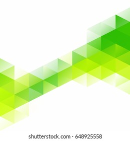 Green Grid Mosaic Background Creative Design Stock Vector (Royalty Free ...