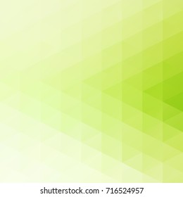 Green Grid Mosaic Background, Creative Design Templates