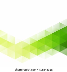 Green Grid Mosaic Background, Creative Design Templates