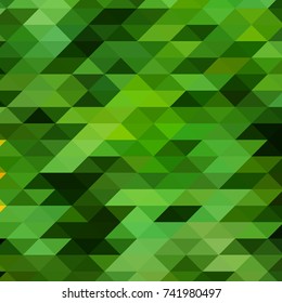 Green Grid Mosaic Background, Creative Design Templates