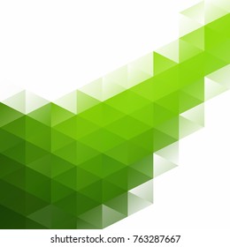 Green Grid Mosaic Background, Creative Design Templates