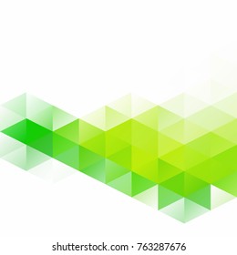 Green Grid Mosaic Background, Creative Design Templates