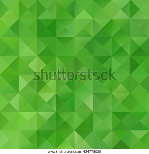 Green Grid Mosaic Background Creative Design Stock Vector (Royalty Free ...