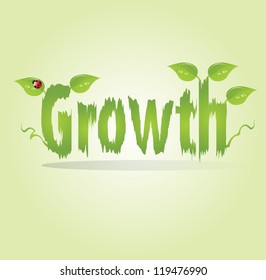 Green Growth concept