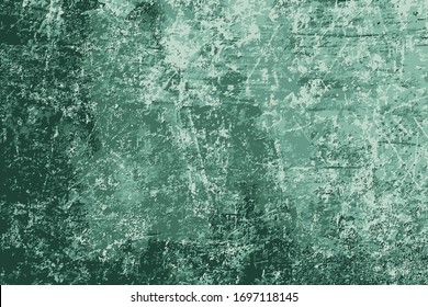 Fondo verde. Textura de pintura antigua