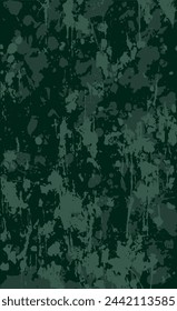 Green grunge background. The texture of blotches, stains, streaks of paint
