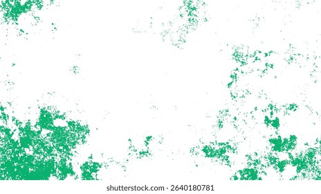 Green grunge texture on white background abstract illustration for decorative design elements modern digital graphic design