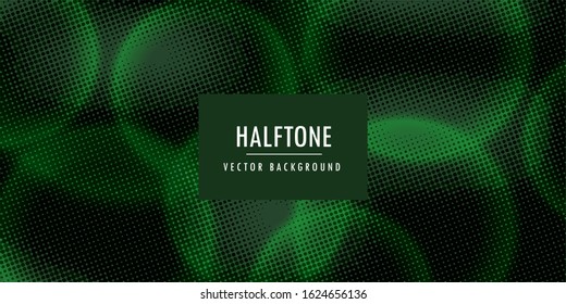 Green grunge texture paper. Retro burst and halftone