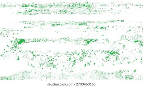 Textura verde del grunge con el elemento abstracto del diseño del fondo blanco