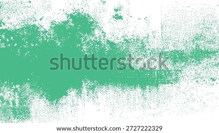 Green grunge texture with white background abstract design element