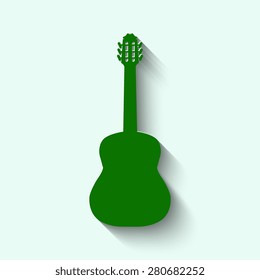 Green Guitar icon