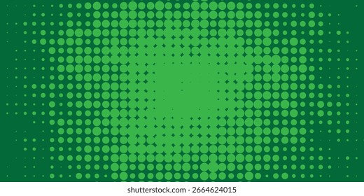 verde meio tom pontos gradiente textura abstrata fundo