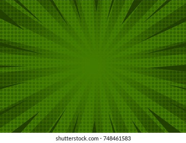 green halftone abstract background with retro concept