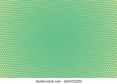 Green halftone background. Vector illustration art.