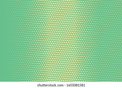 Green halftone background. Vector illustration art.