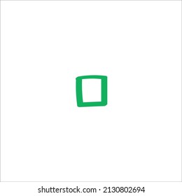 Green hand drawn lines check mark round hand drawn sketch shapes vector