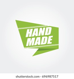 Green hand made