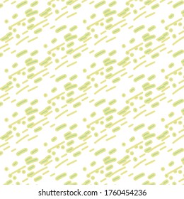 green   Hand-Drawn lines pattern background design vector eps.10